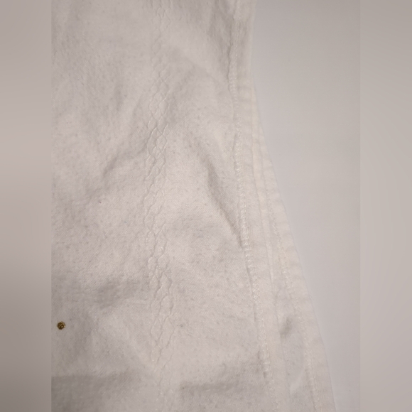 VINTAGE BABY GIRL RECEIVING BLANKET 100% COTTON 1991 Y GROW UP - Picture 8 of 8